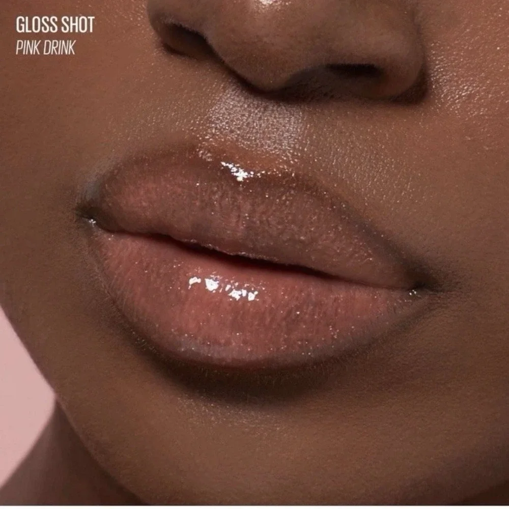 KAJA Gloss Shot Hydrating‎ Lip Shine #04 PINK DRINK 0.14oz NEW